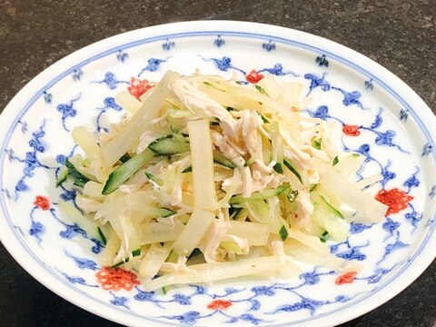【芹菜鶏絲】鶏ささみとセロリのさっぱり和え